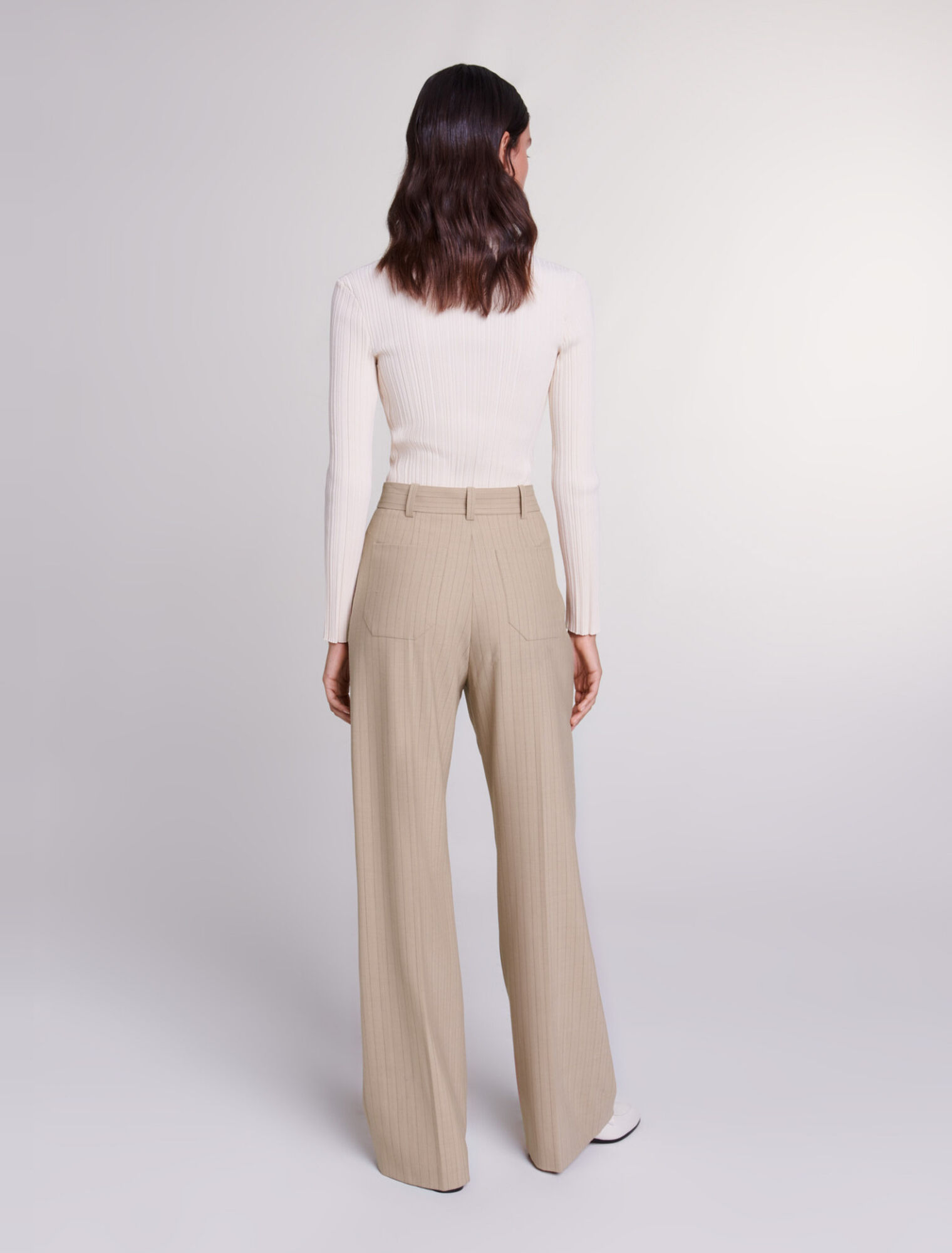 Pantaloni a vita alta