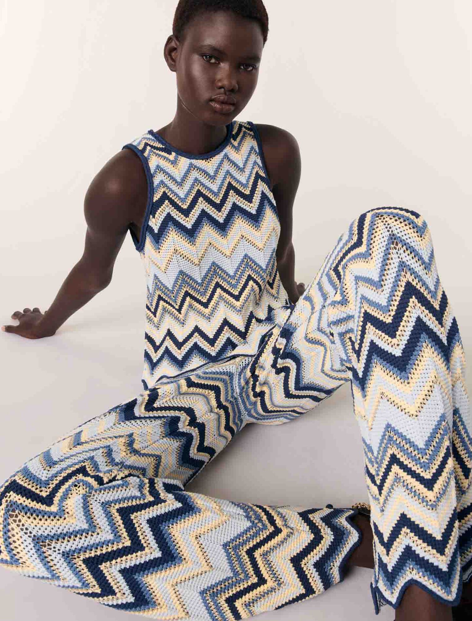 Pantaloni in crochet