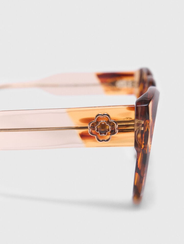 Occhiali da sole a cuore