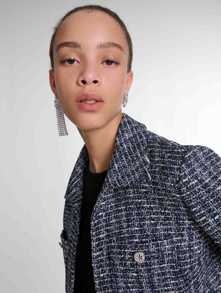 Abito 2 in 1 in tweed