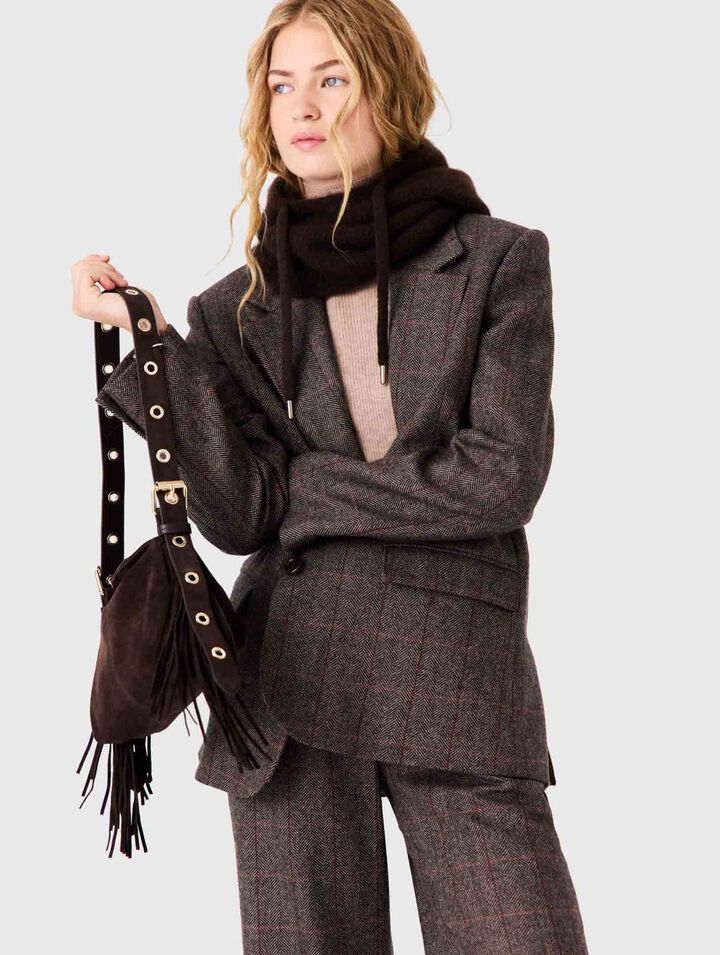 Giacca da tailleur con cintura