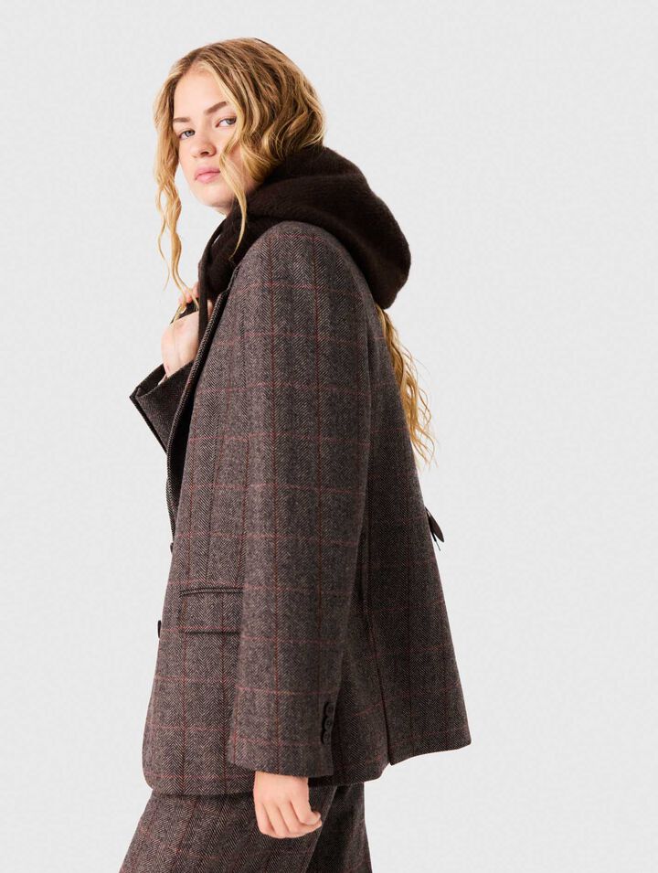 Giacca da tailleur con cintura
