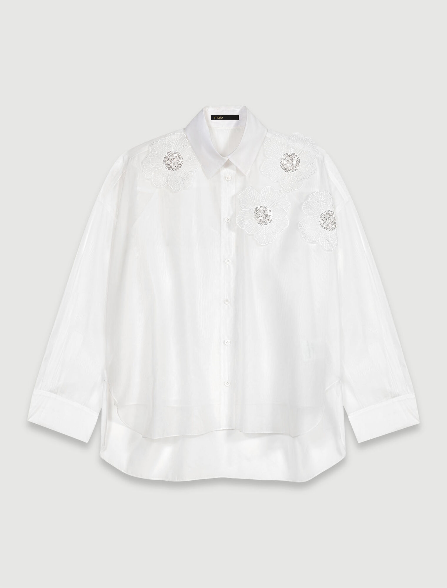 Camicia in organza