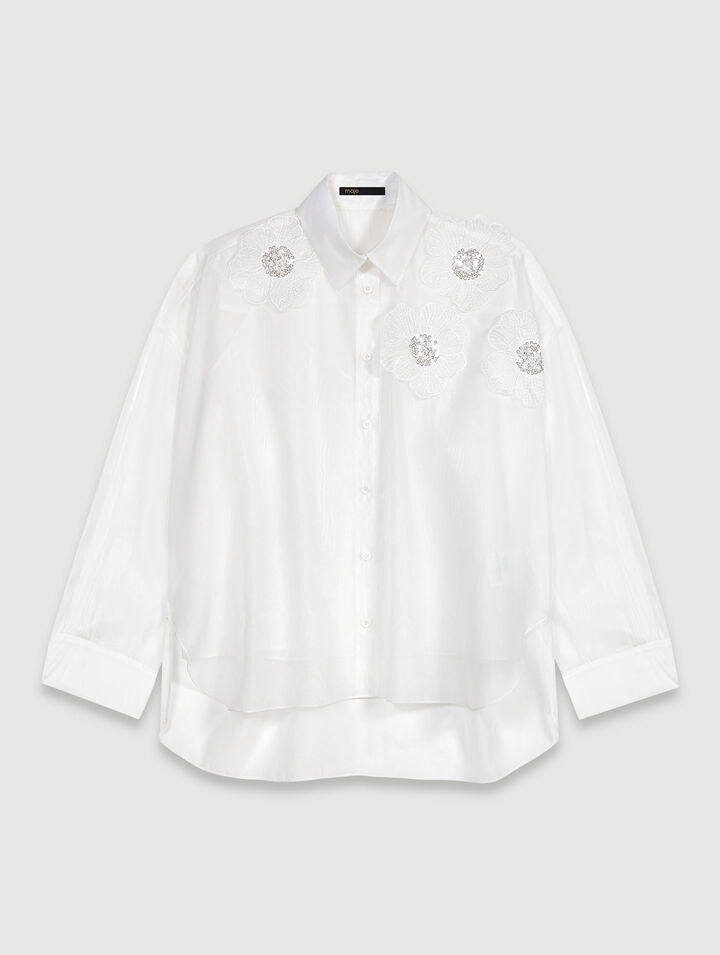 Camicia in organza