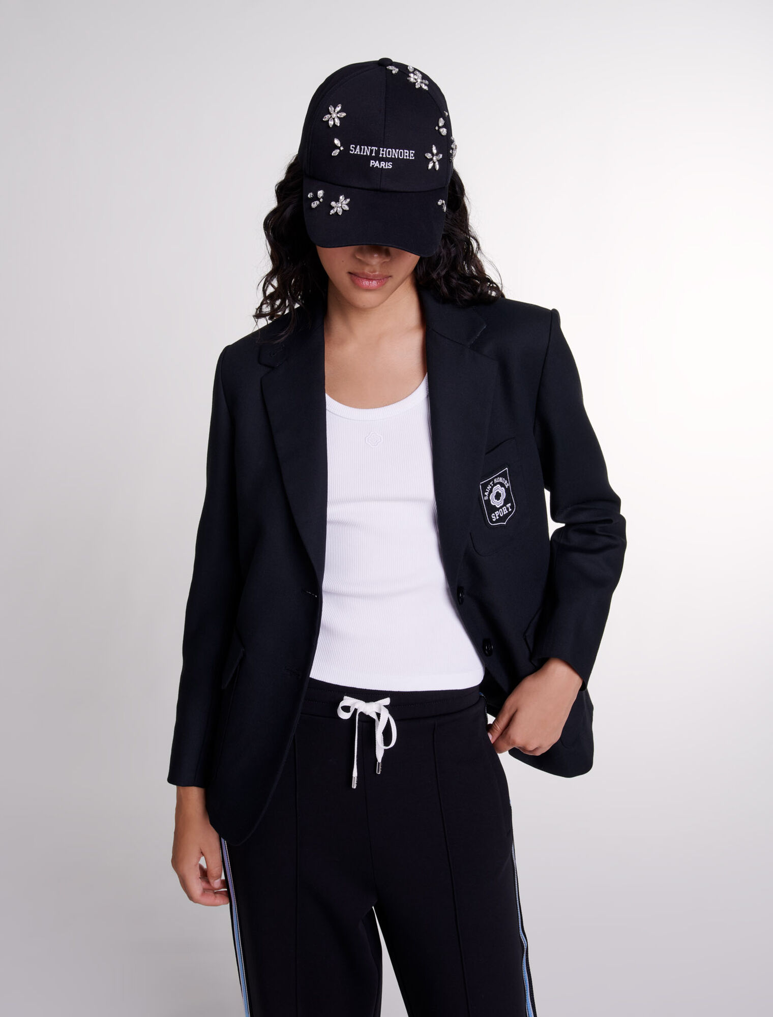 Giacca sartoriale con ricamo