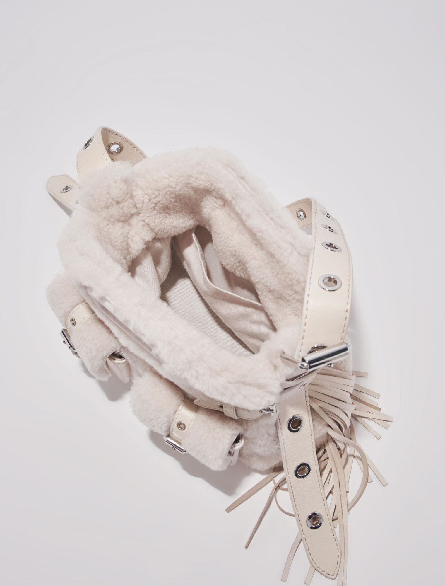 Miss M Mini con tasca eco pelliccia