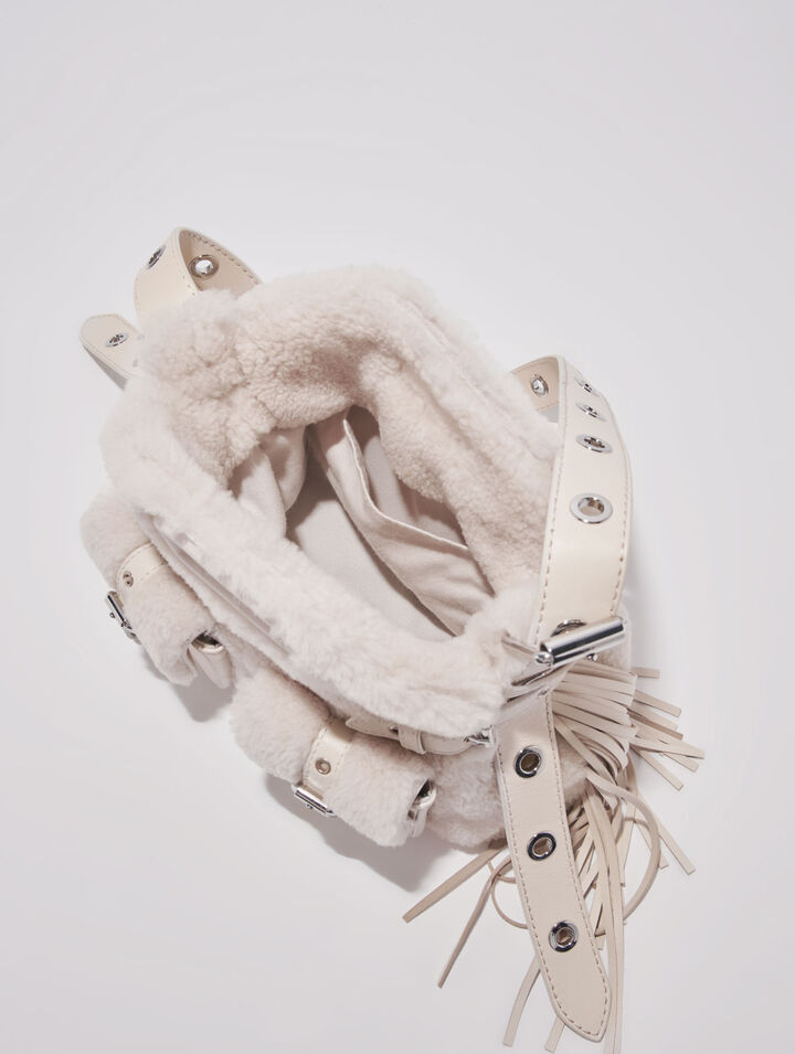 Miss M Mini con tasca eco pelliccia