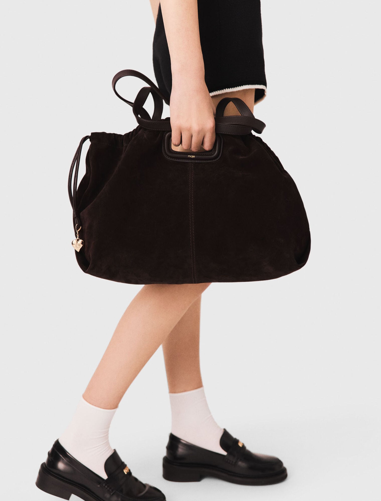Tote bag Milpli in scamosciato