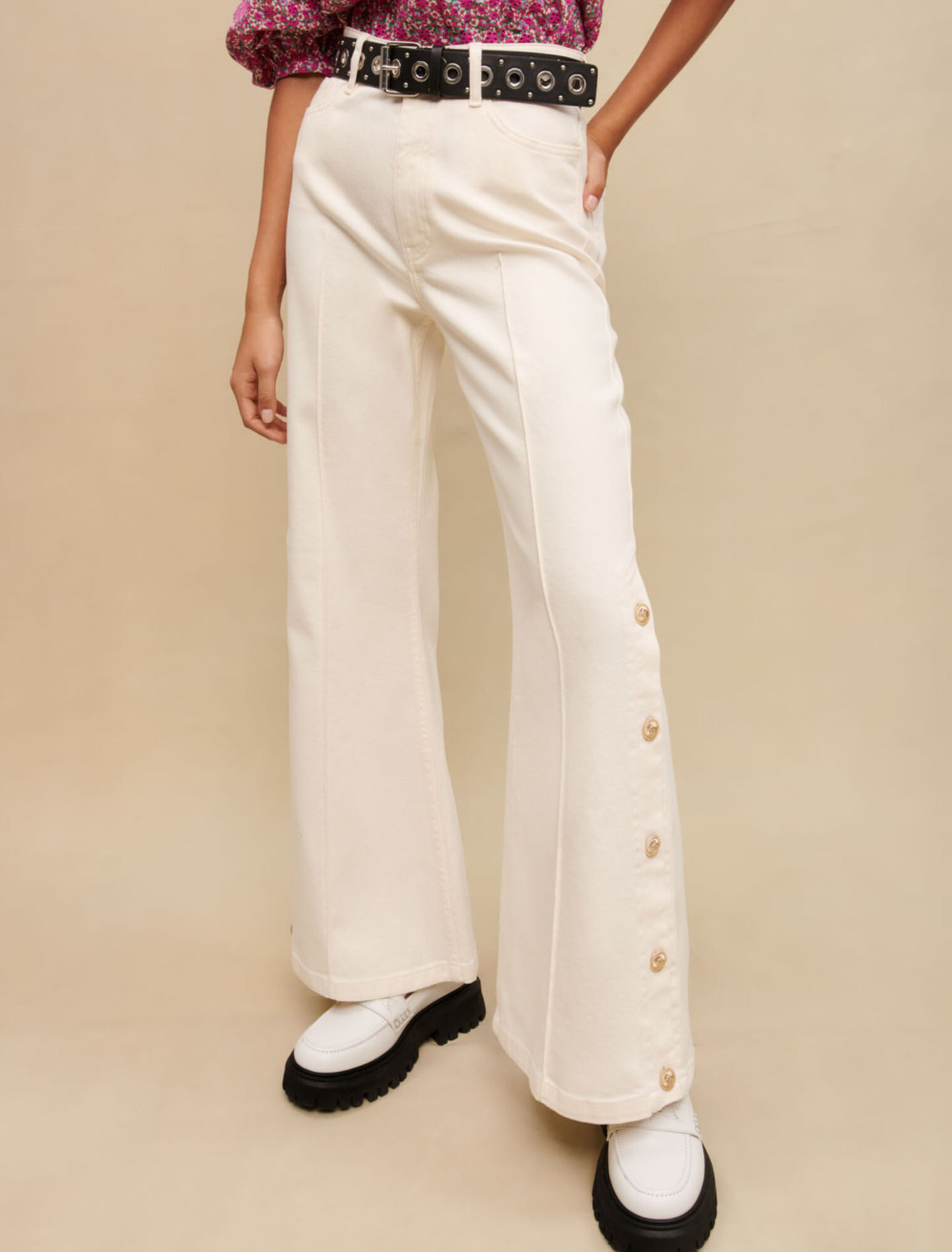 Pantaloni a gamba larga