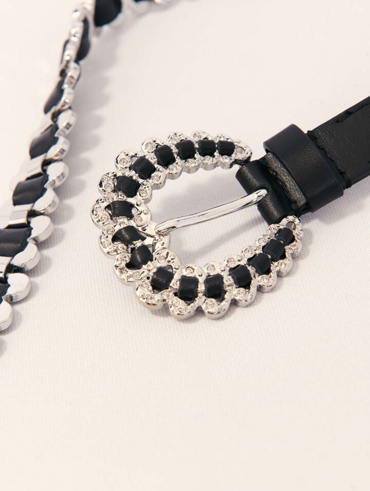 Cintura misto catena fibbia bijoux