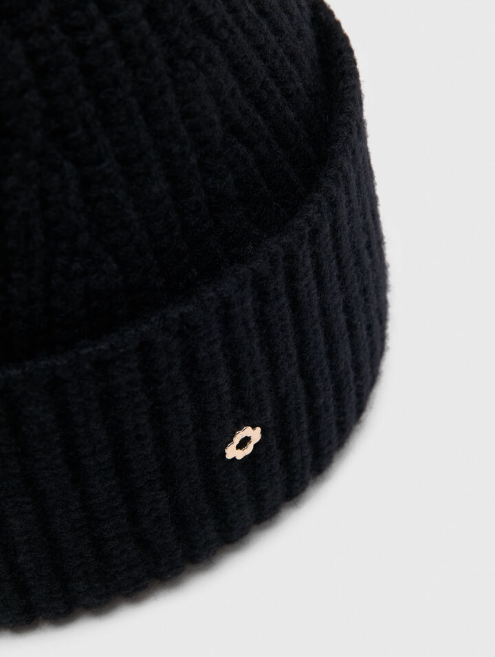 Berretto in lana e cashmere