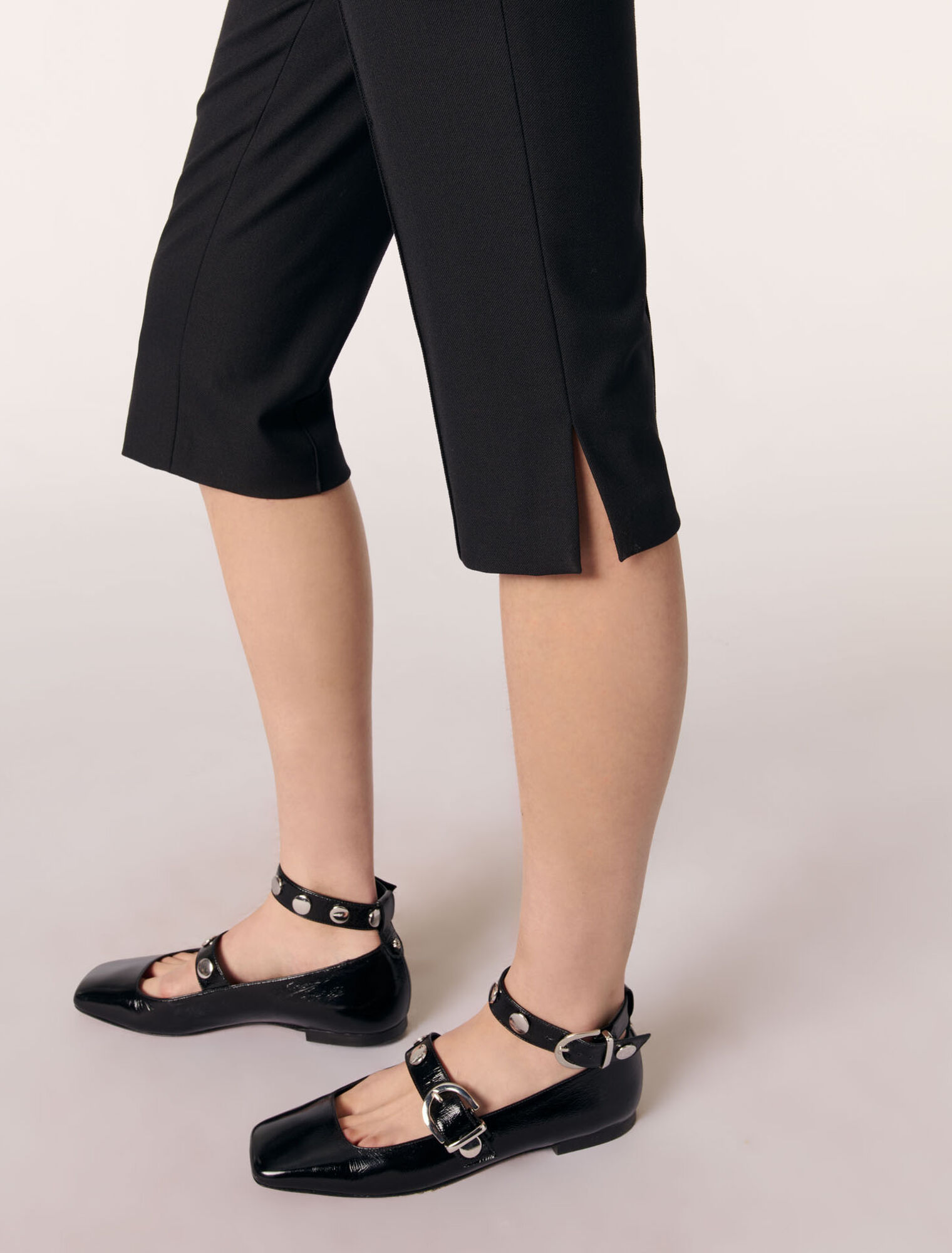 Pantaloni tailleur alla pescatora