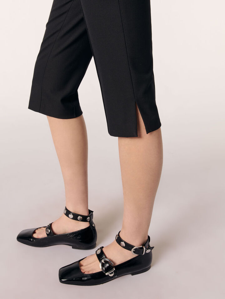 Pantaloni tailleur alla pescatora