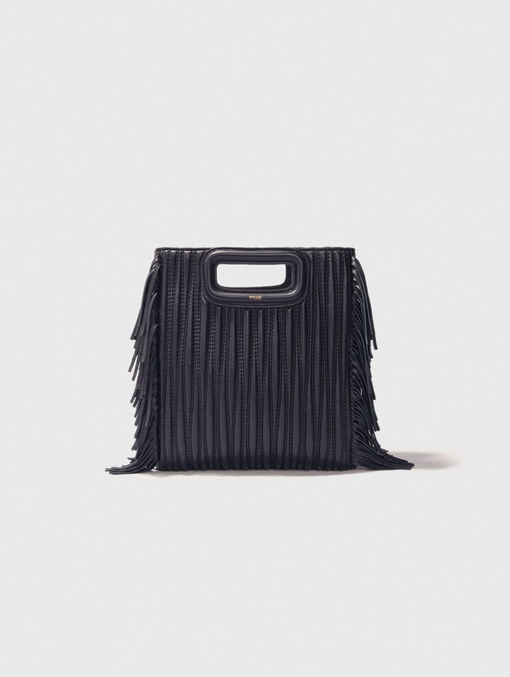 Borsa M pelle in pelle trapuntata