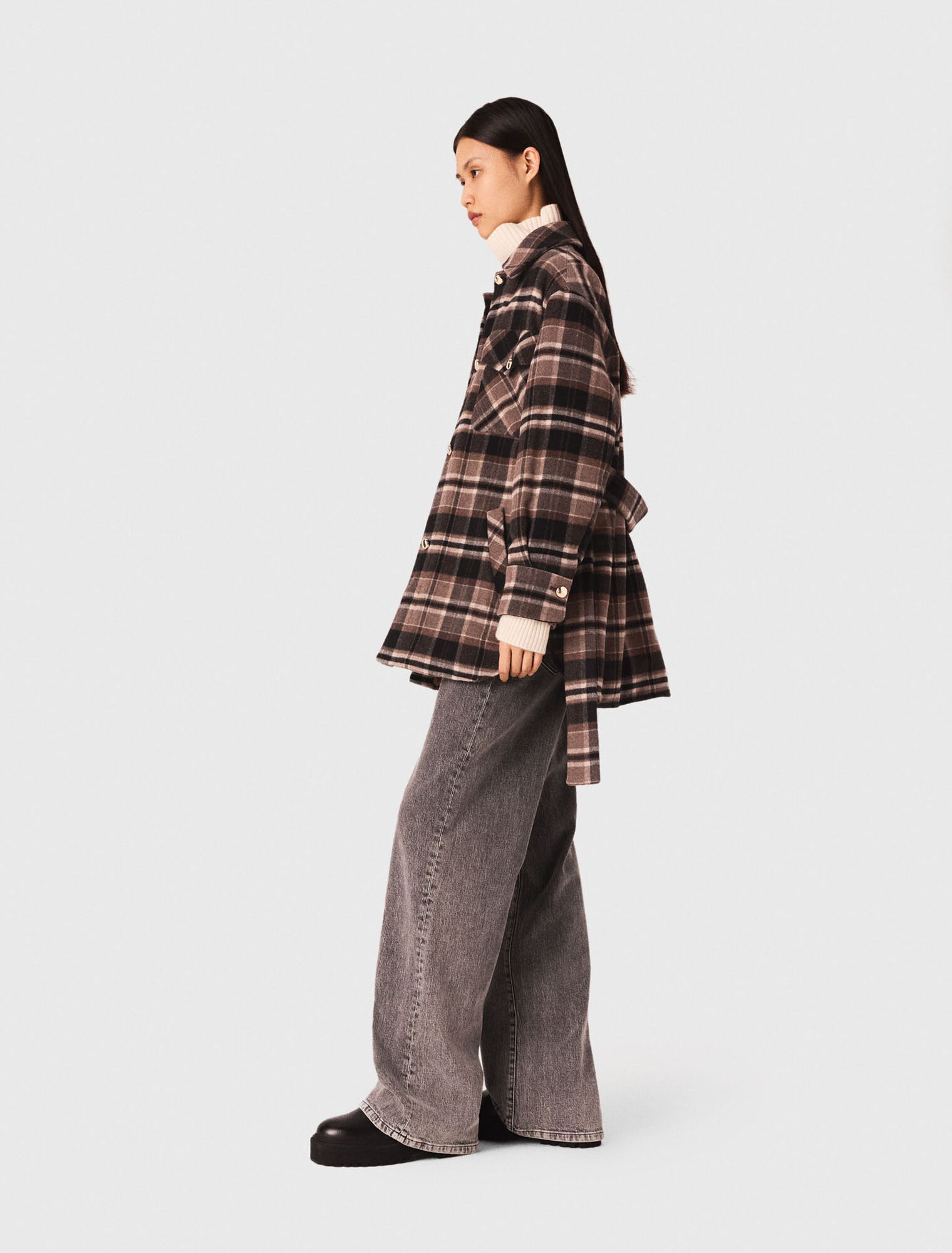 Cappotto a quadri