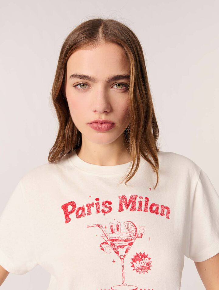 T-shirt Paris Milan
