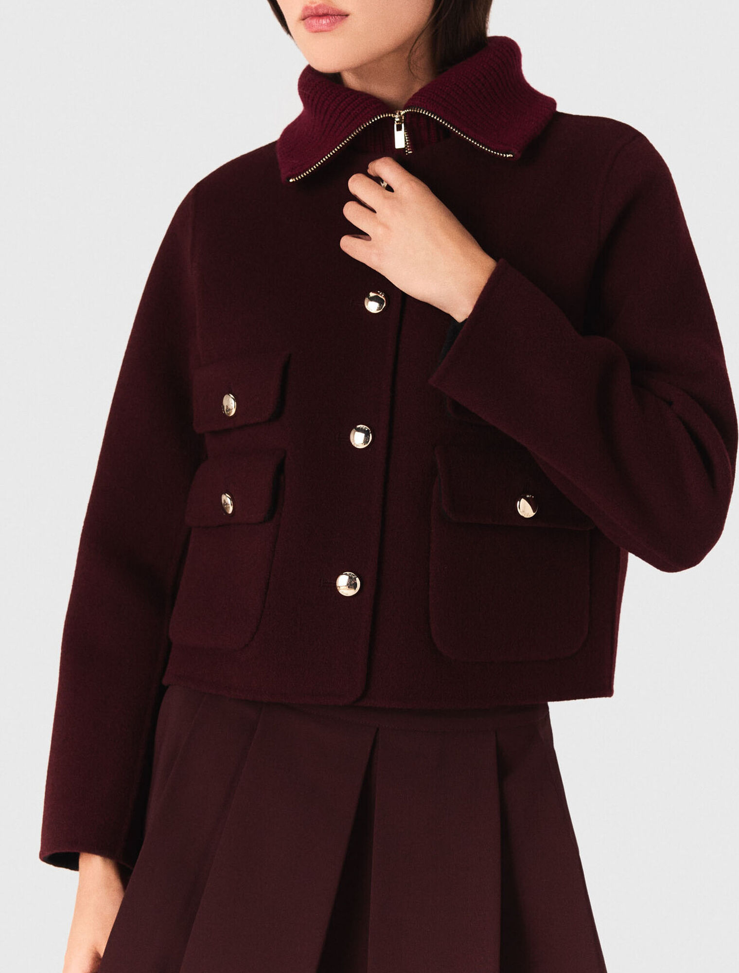 Giacca double face reversibile