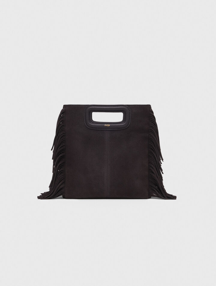 Borsa M in pelle scamosciata
