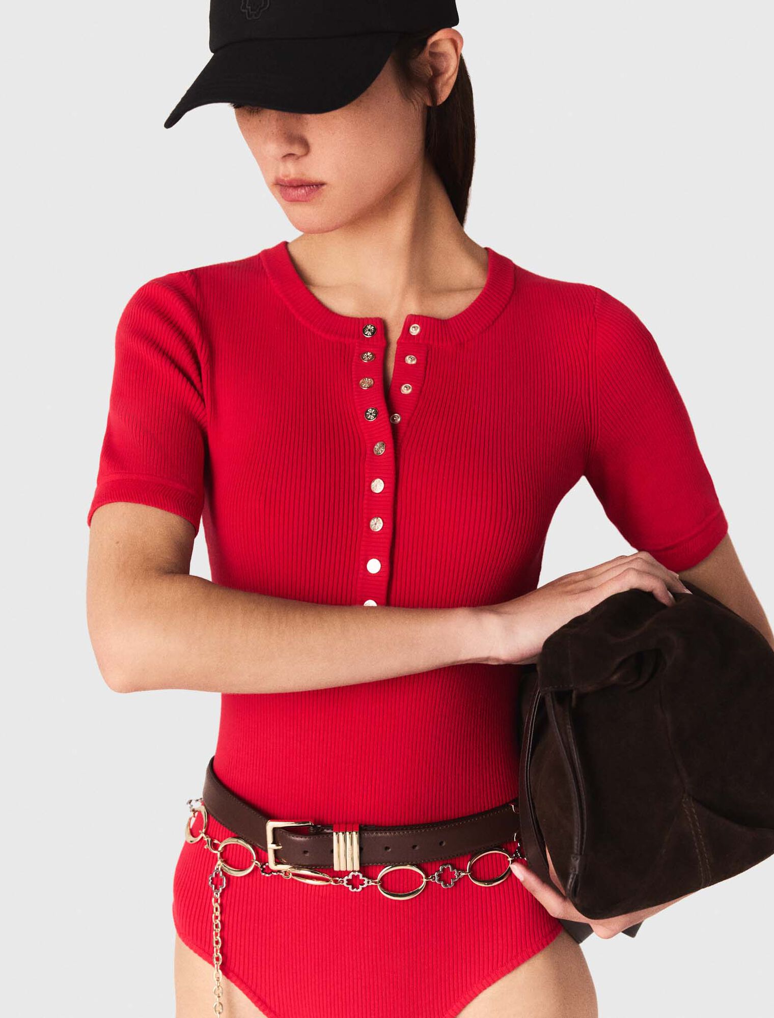 Borsa Miss M in pelle scamosciata