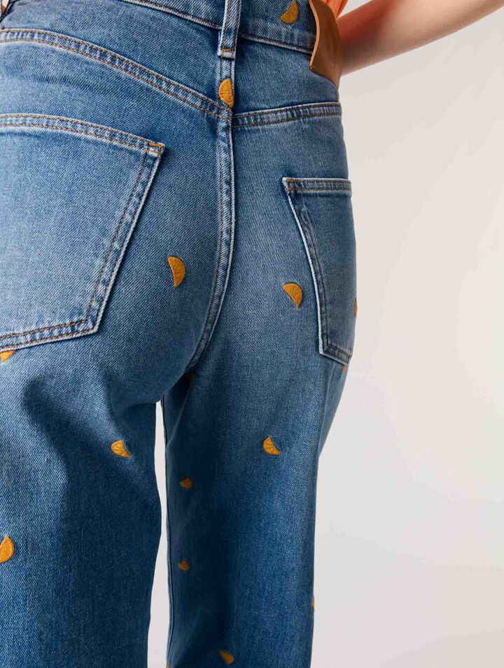 Jeans ricamati