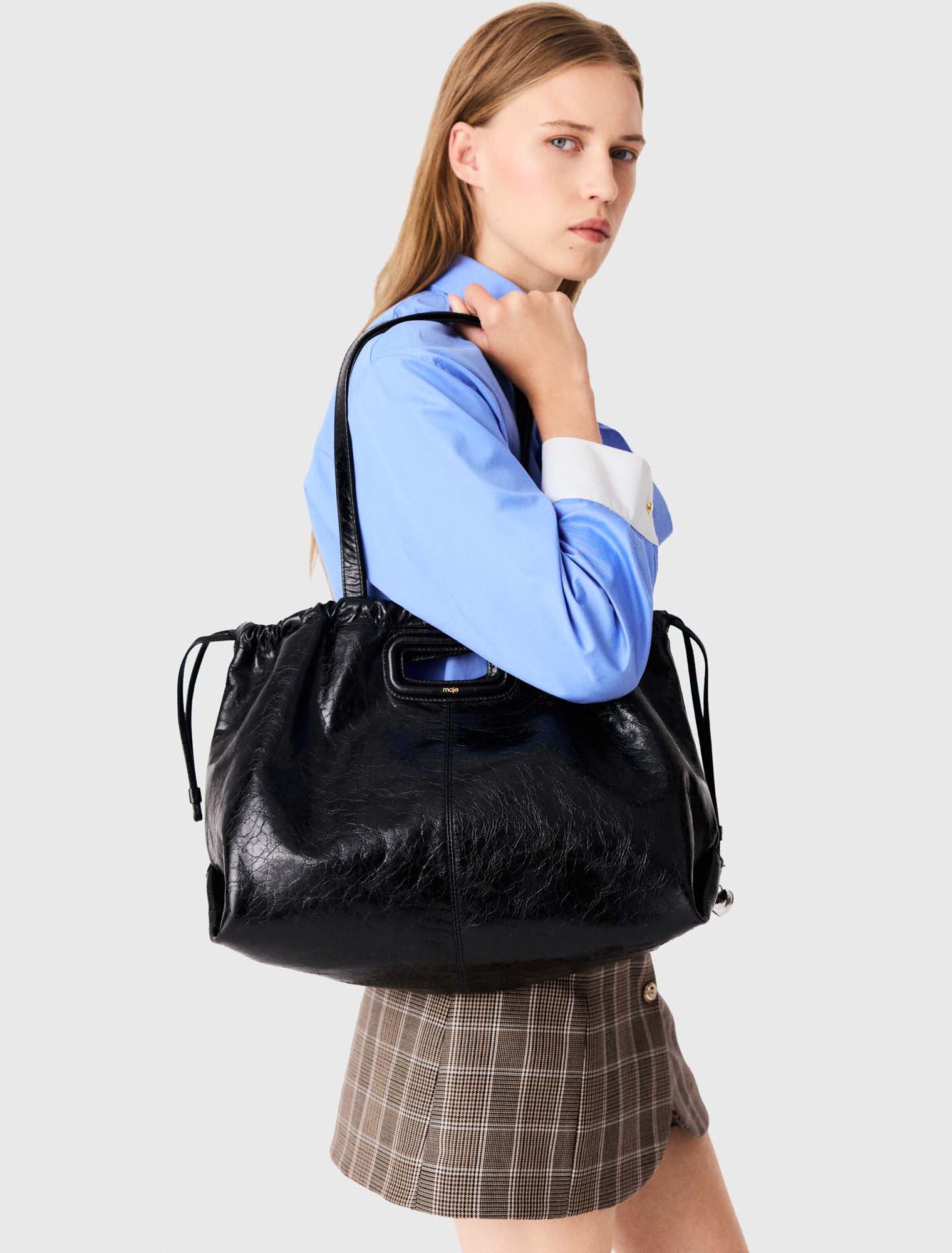 Borsa Miss M tote bag craquel&eacute;