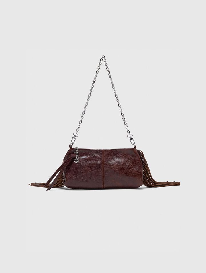 Pochette Miss M pouch pelle vernice