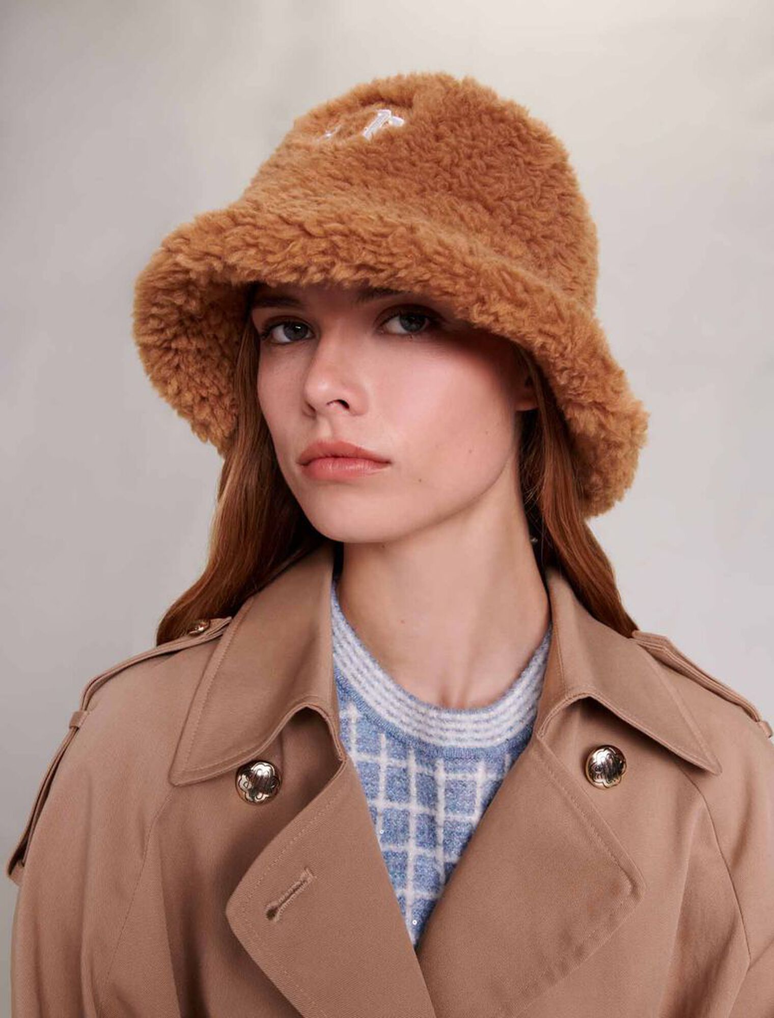 Cappello da pescatore ecopelliccia