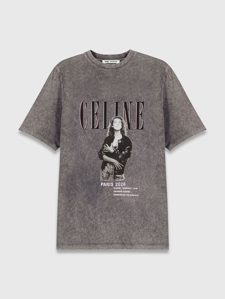 T-shirt Maje x C&eacute;line Dion