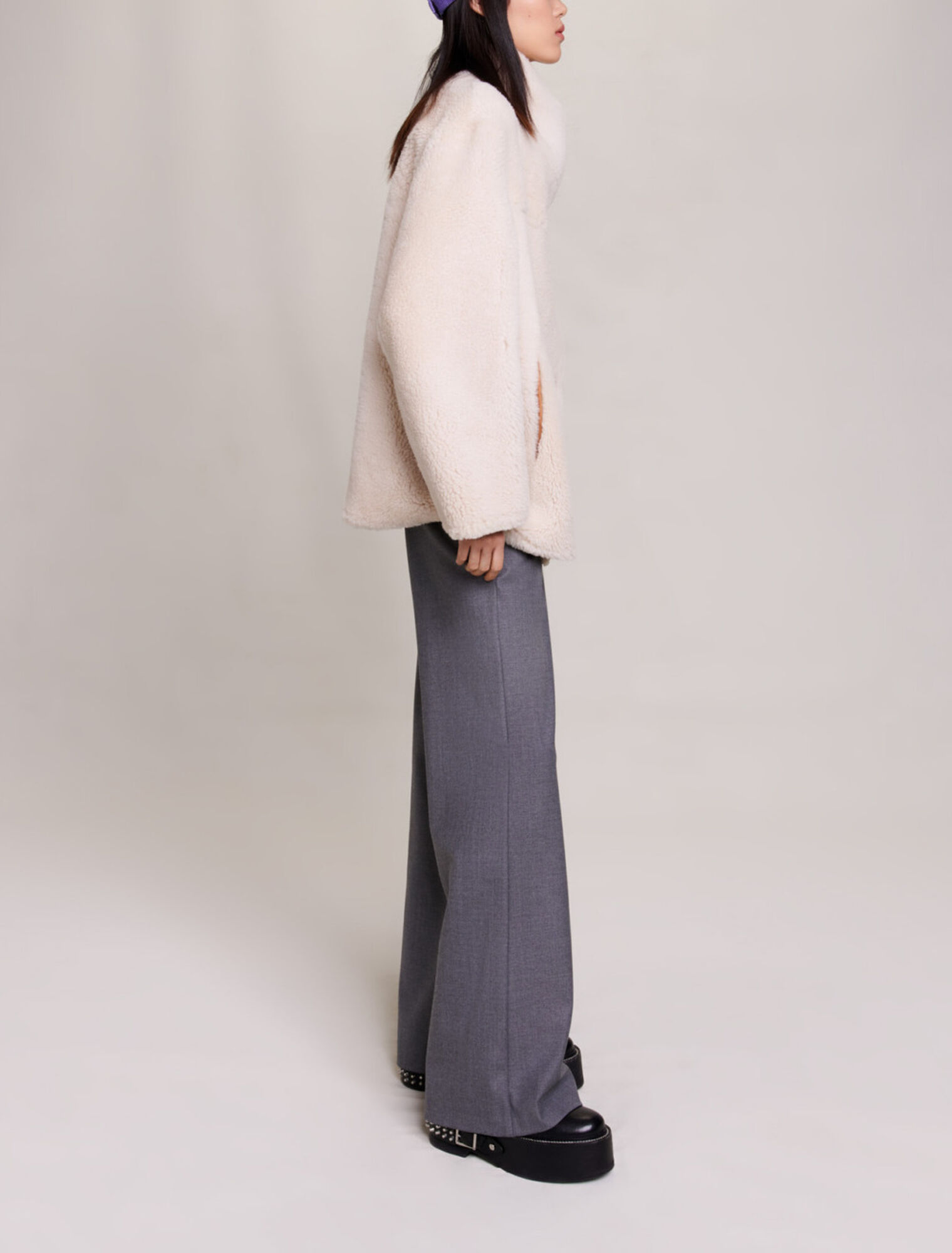 Cappotto corto reversibile