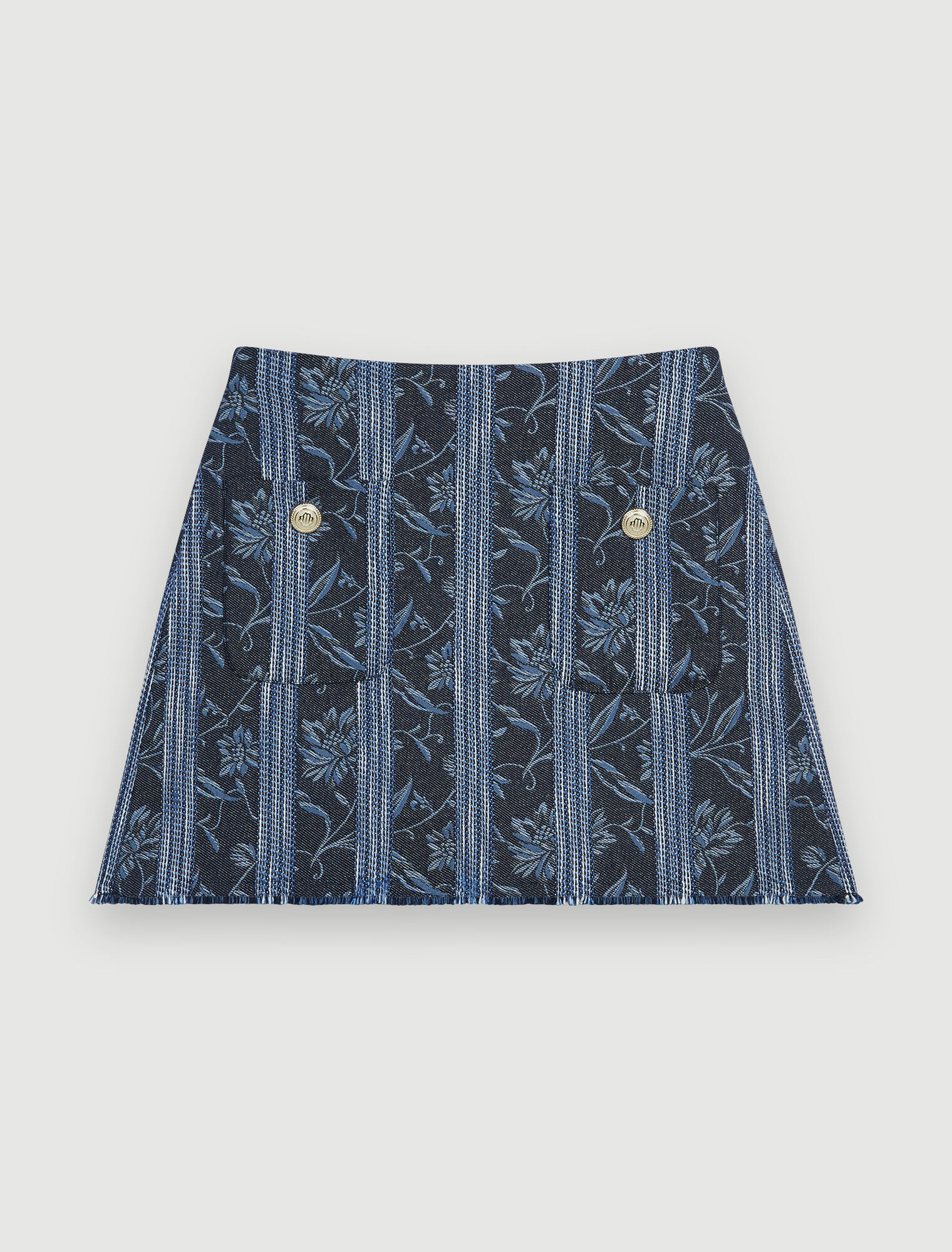 Pantaloncini trompe l'oeil jacquard