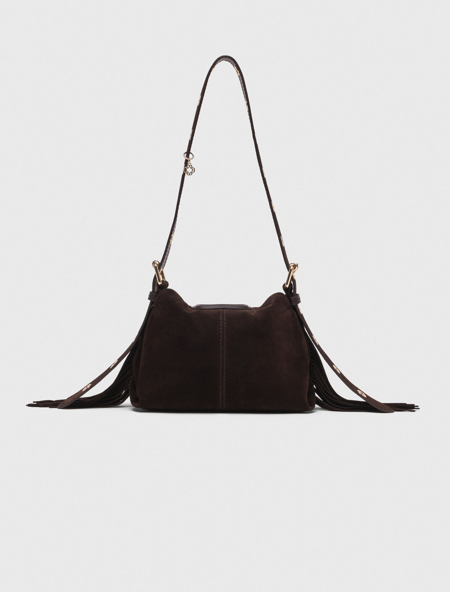 Borsa Miss M Mini in pelle scamosciata