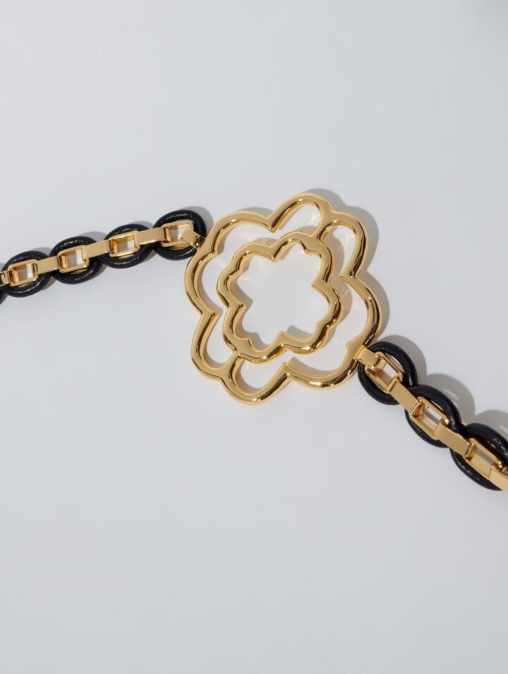 Cintura Clover fine a catena mista