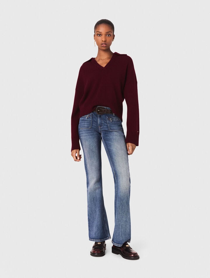 Maglione in misto lana