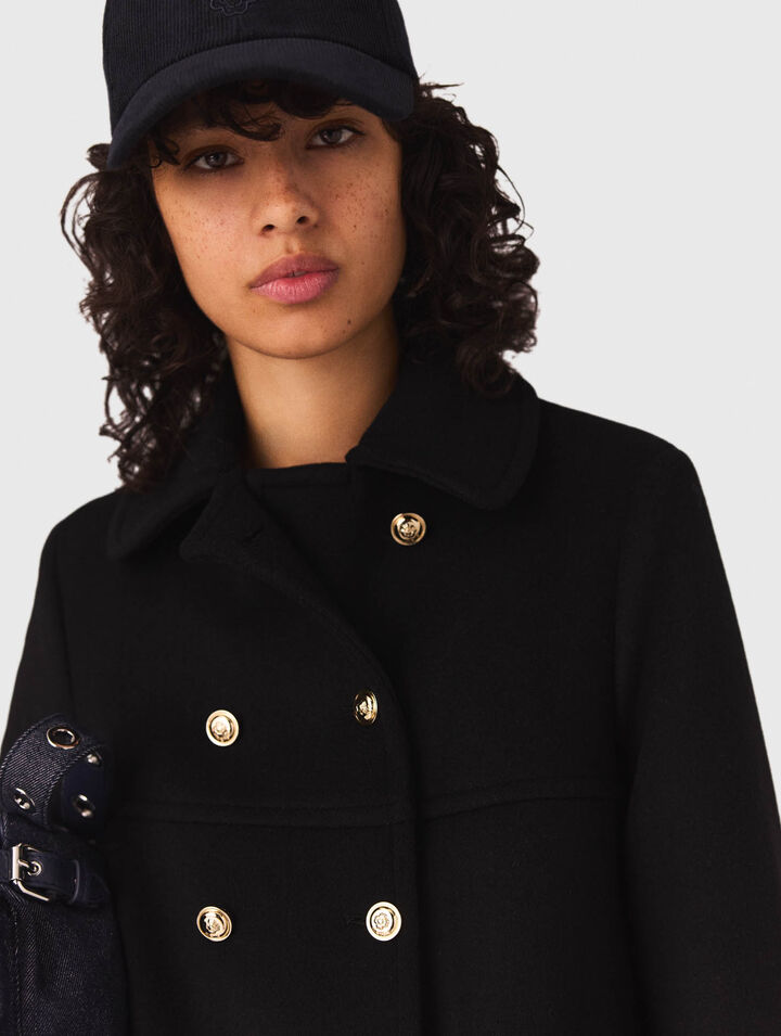 Cappotto in lana mélange