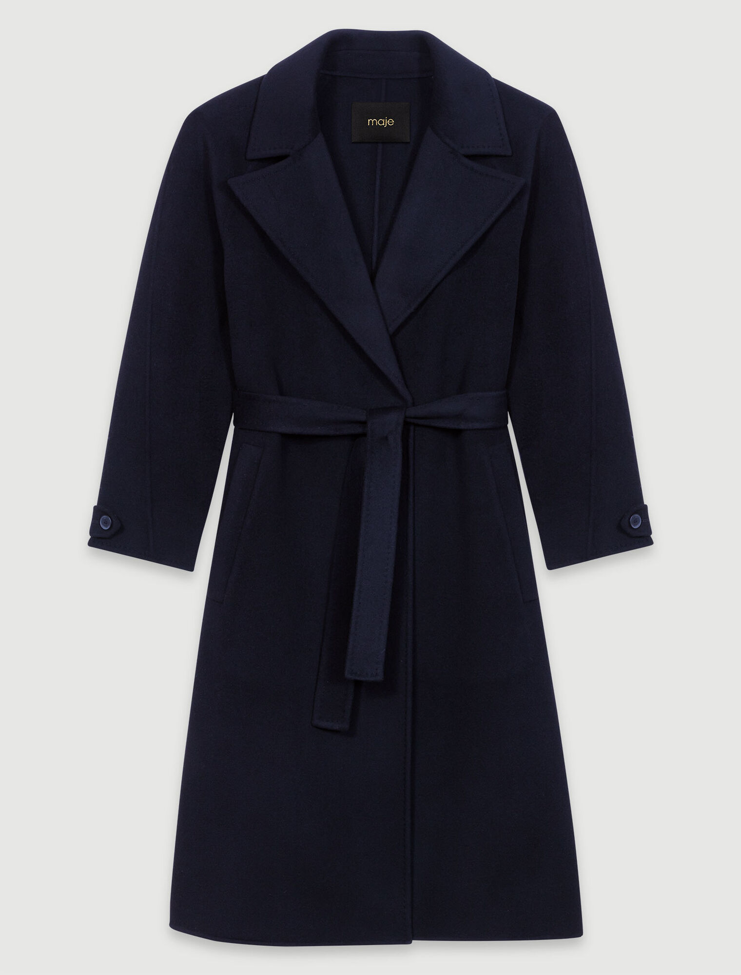 Cappotto double face medio lungo