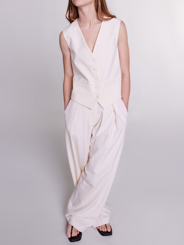 Pantaloni da tailleur larghi