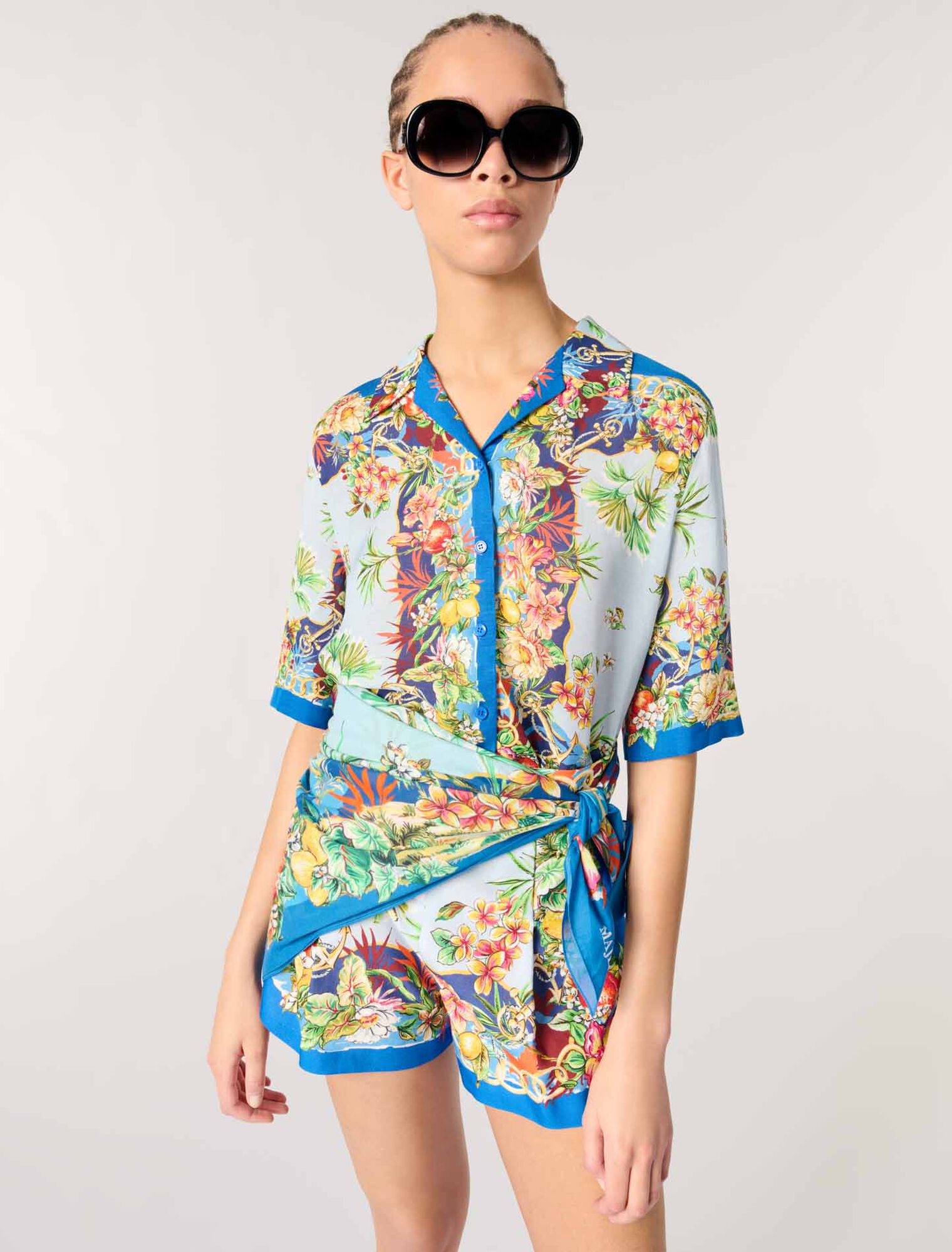Shorts con stampa