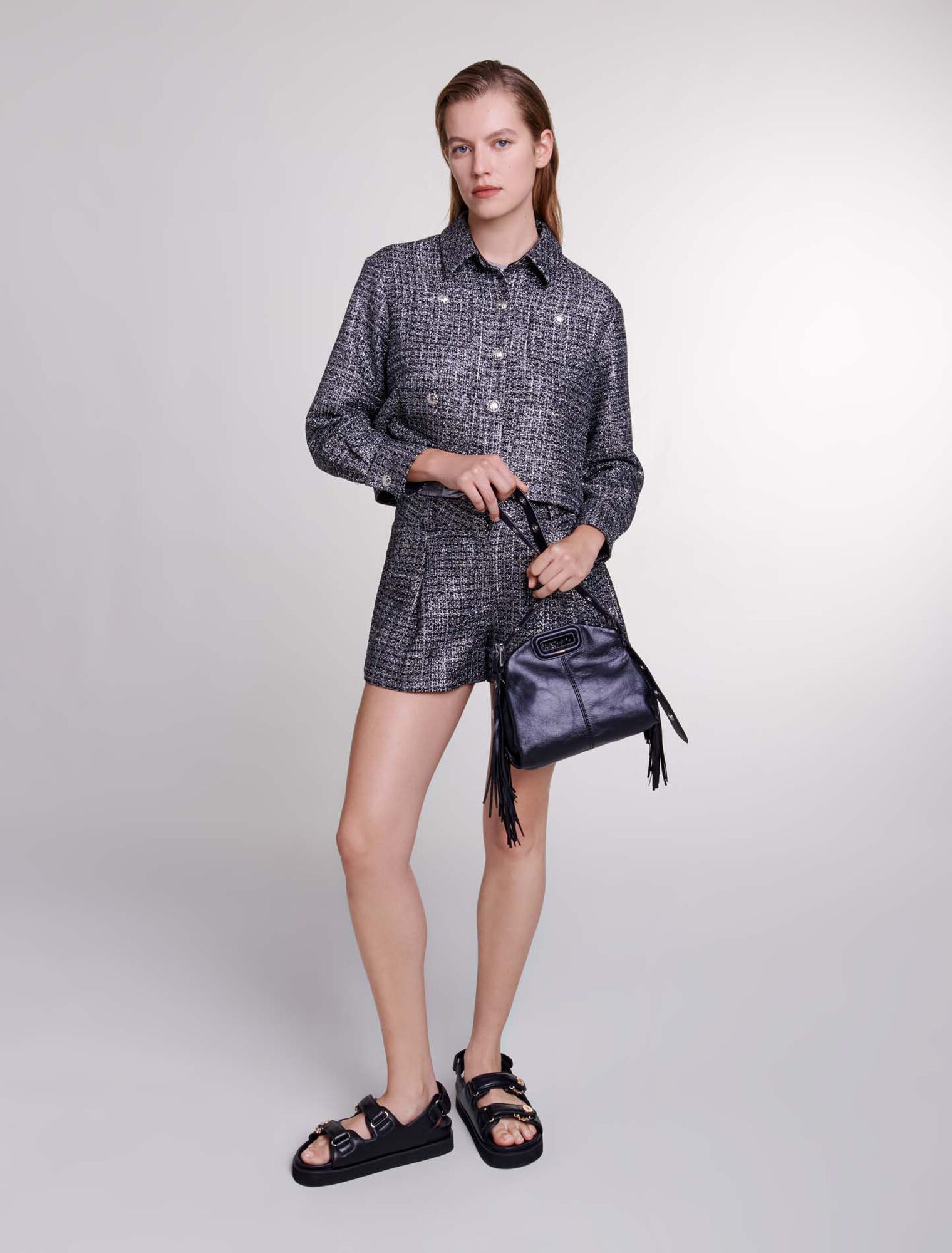 Giacca in tweed