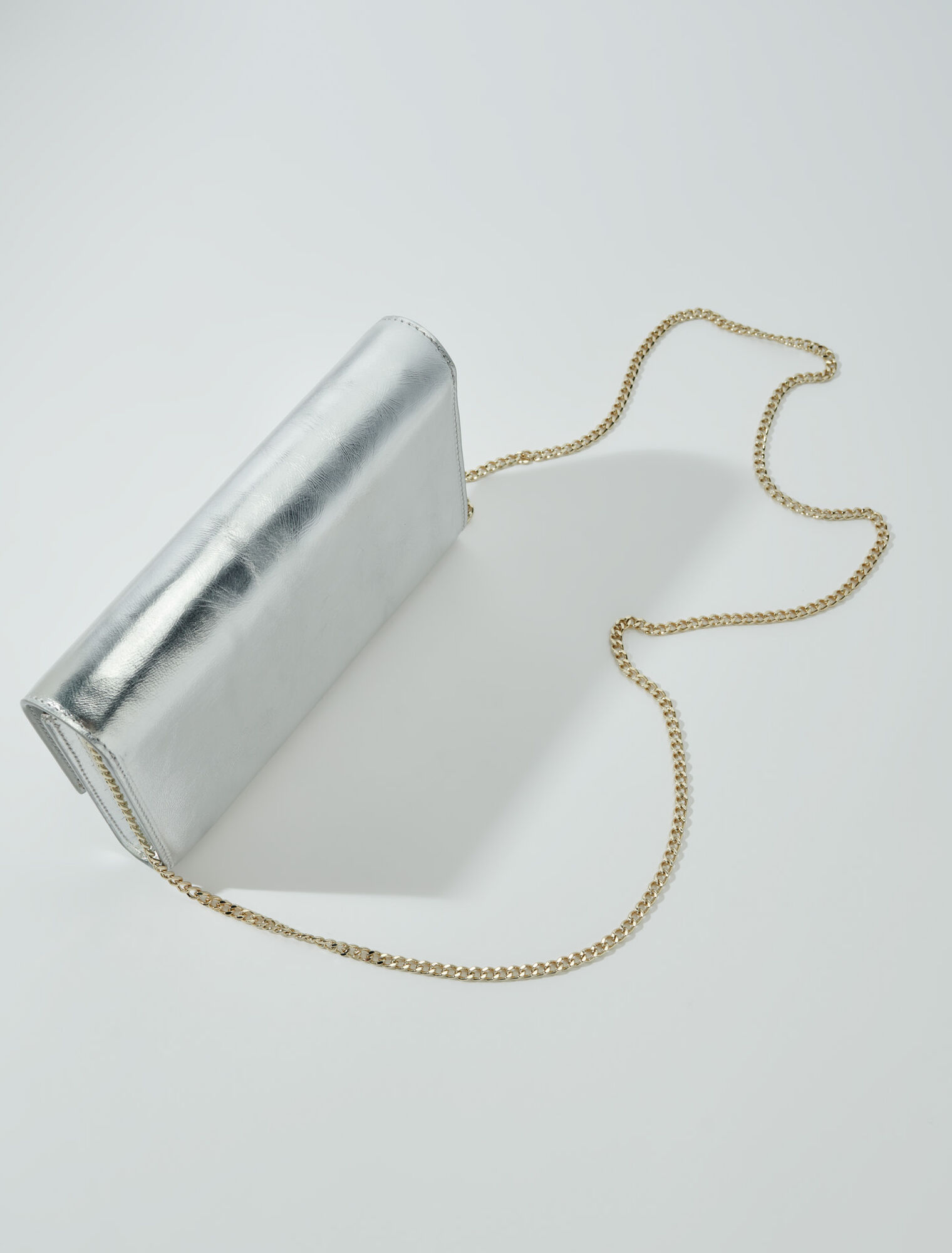 Borsa a portafoglio metallizzato