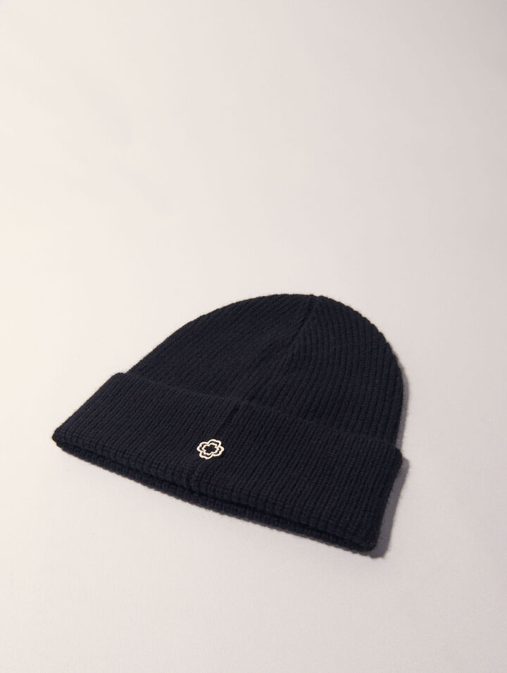 Berretto in lana e cashmere