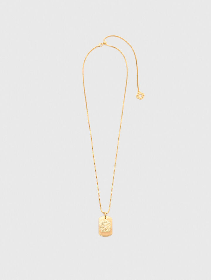 Collana con segno zodiacale