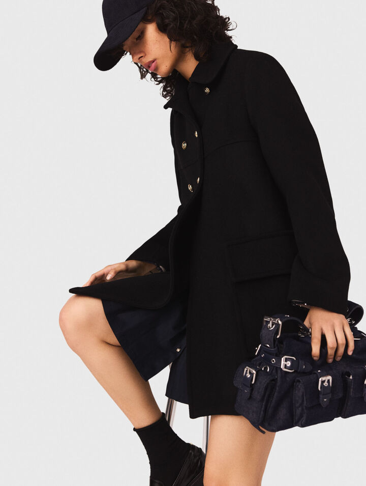 Cappotto in lana mélange