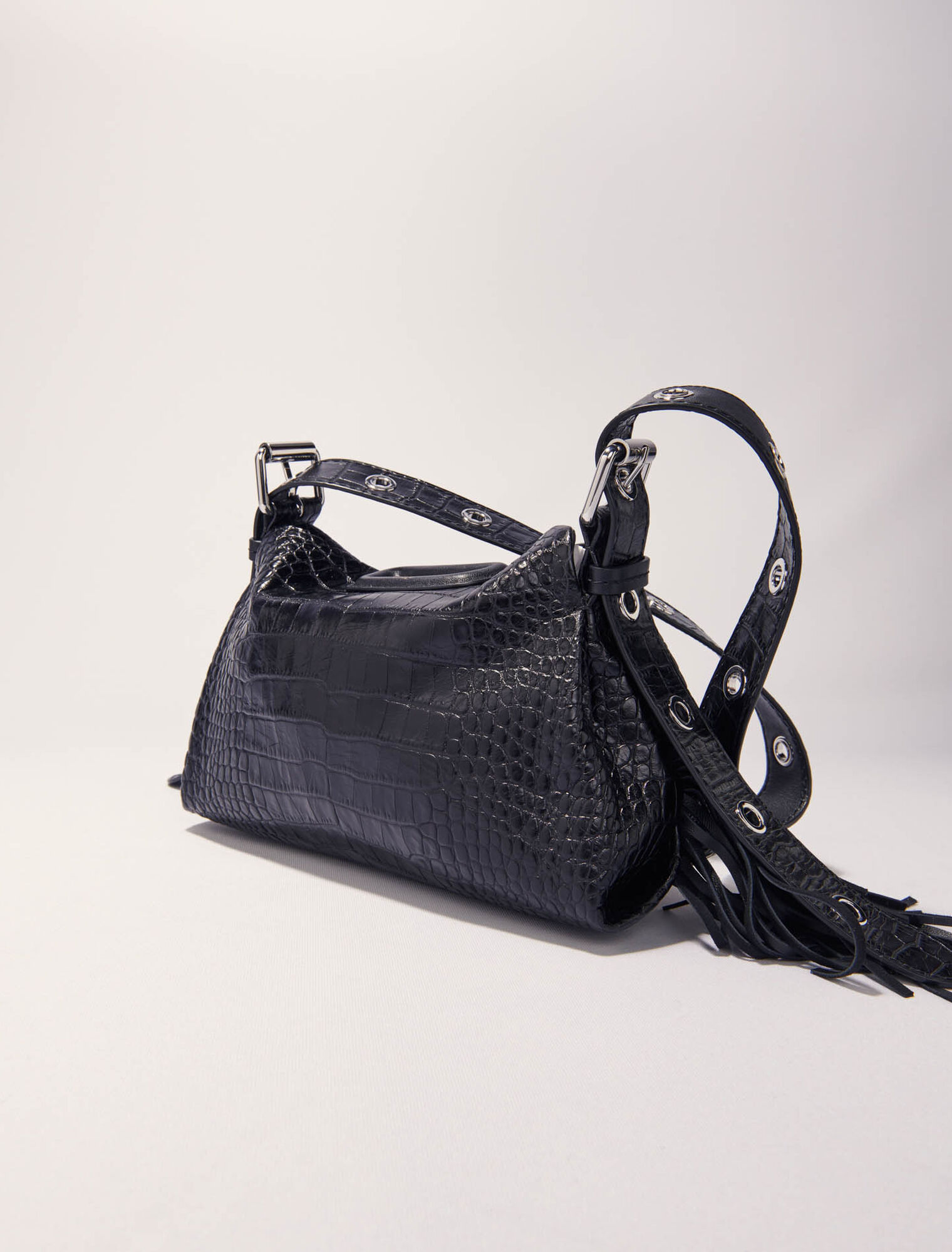Borsa Miss M Mini in pelle goffrata
