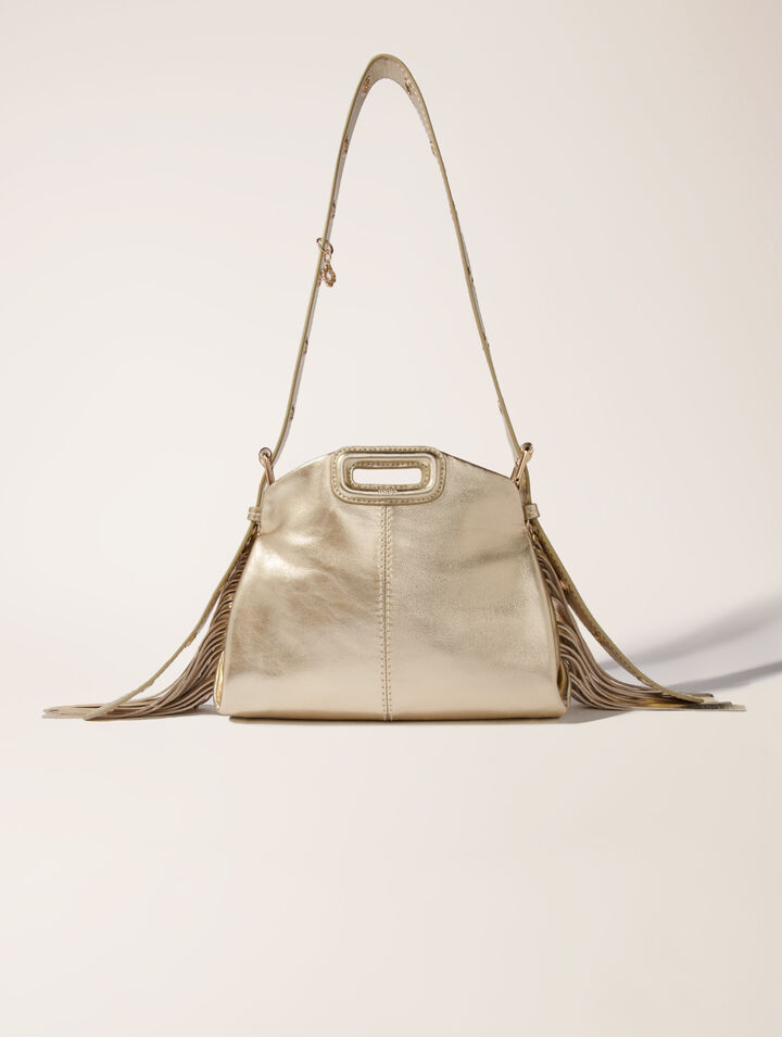 Borsa Miss M mini in pelle metal