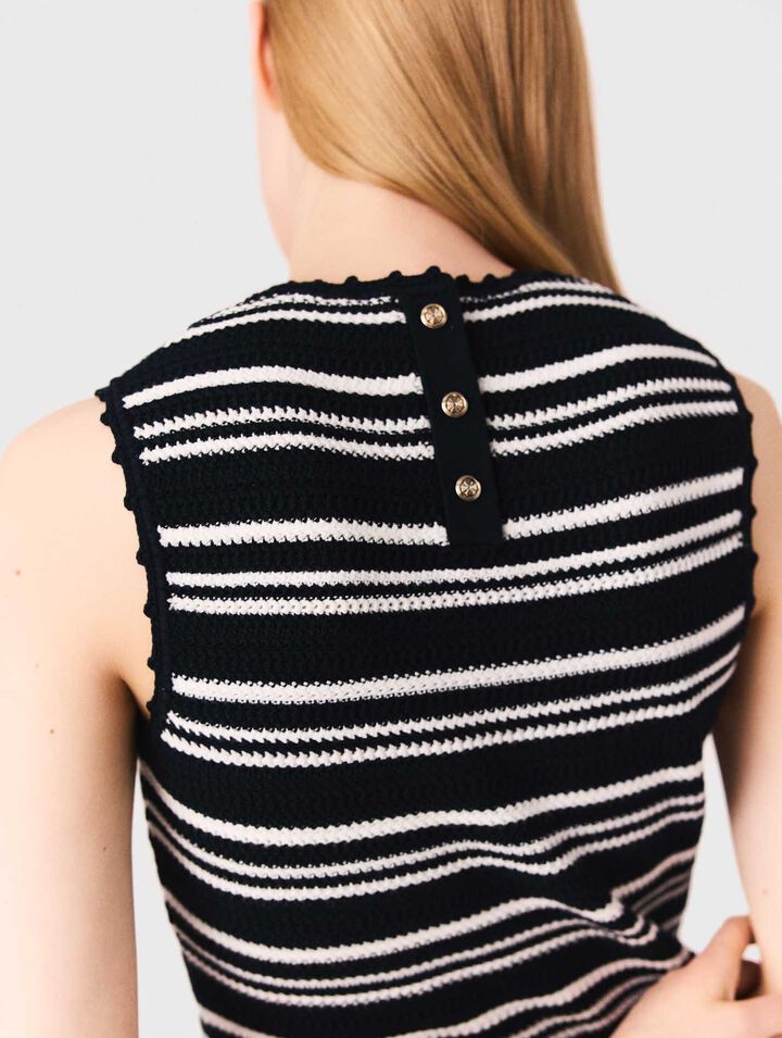Abito corto in crochet