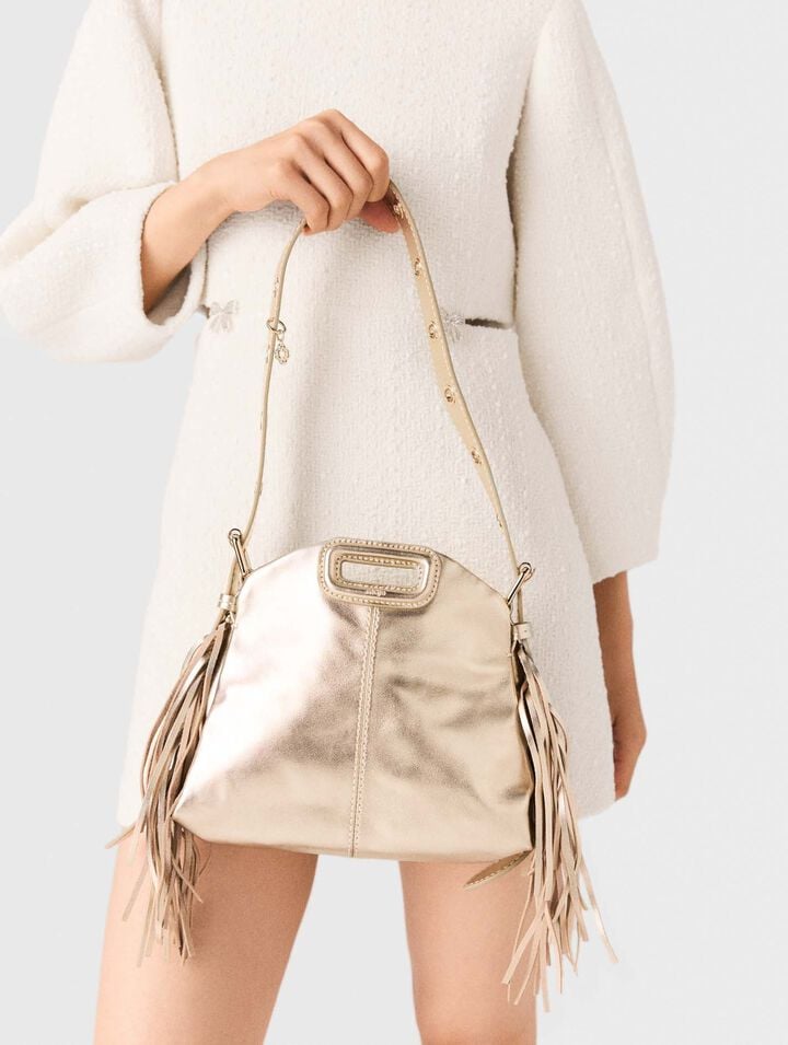 Borsa Miss M mini in pelle metal