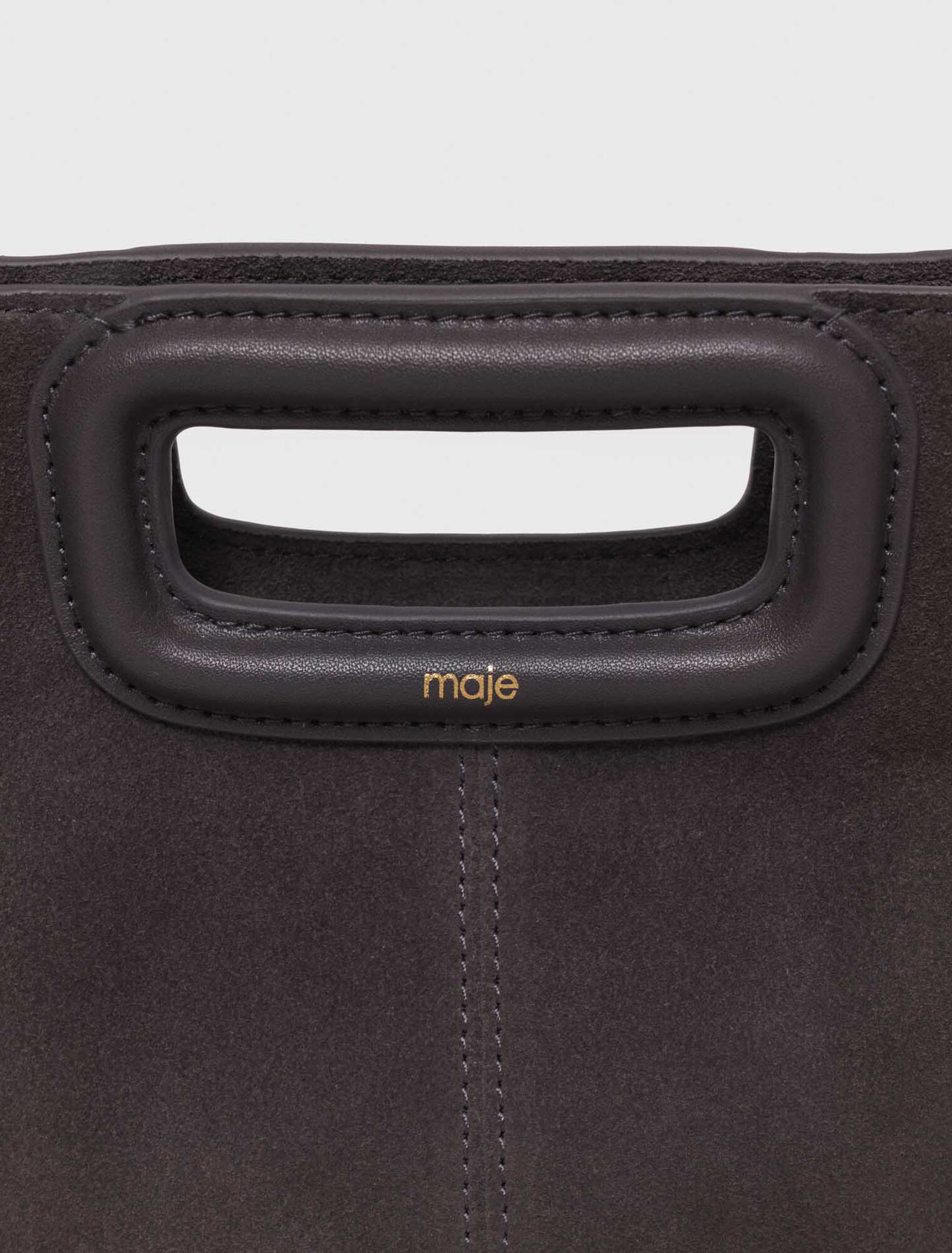 Borsa M in pelle scamosciata