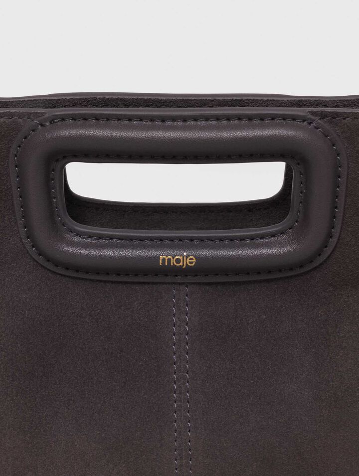 Borsa M in pelle scamosciata