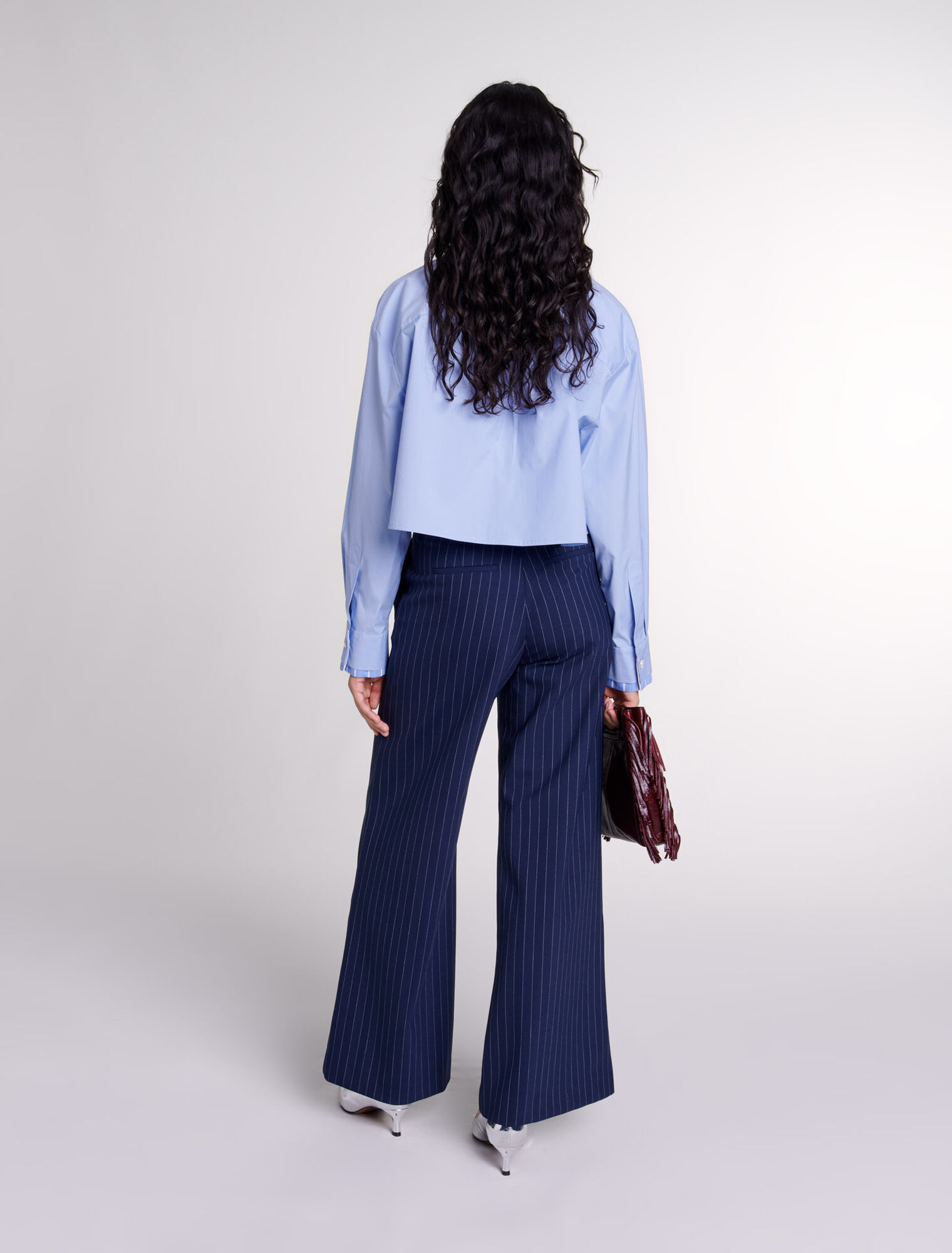 Camicia con cravatta rimovibile 