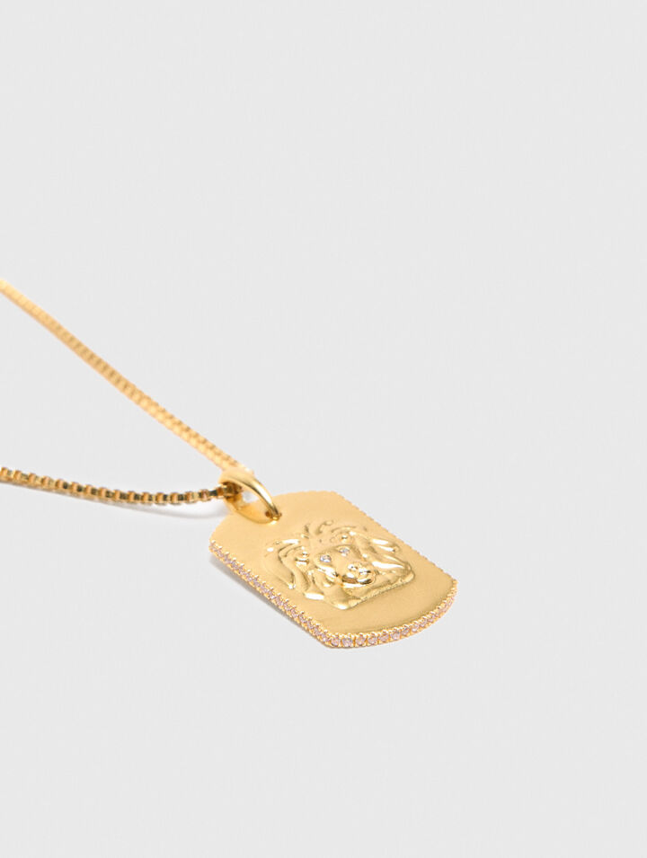 Collana con segno zodiacale